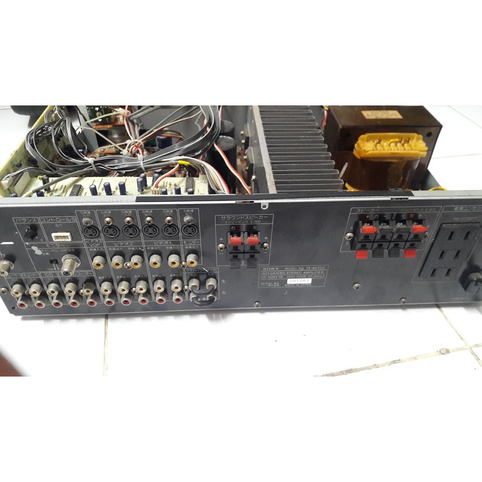 Bán amply sony AV 500