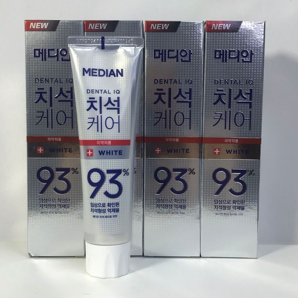 Kem Đánh Răng 93 Hàn Quốc – Median Dental IQ 93% 120Gr – Trắng Răng Tự Tin Giao Tiếp.