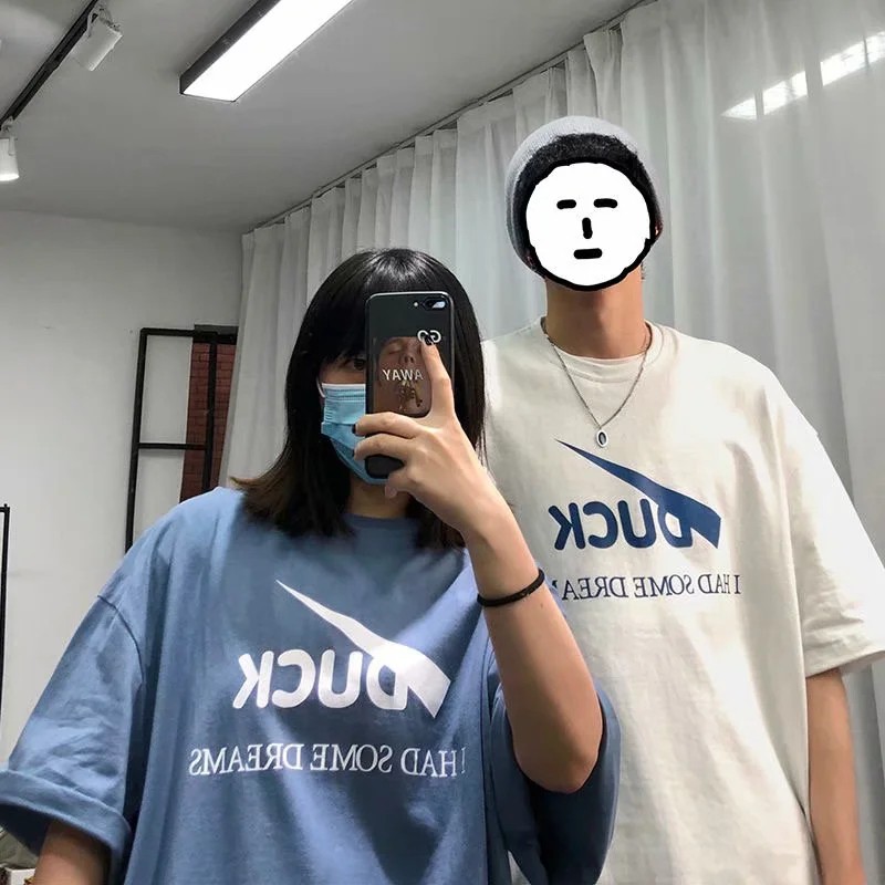 Áo thun tay lỡ dáng rộng trẻ trung thời trang dành cho cả nam và nữ