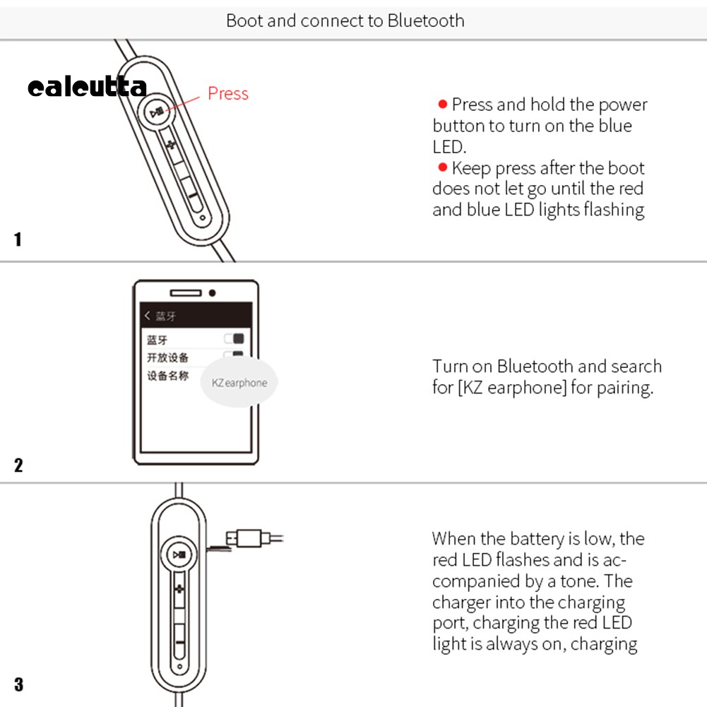 【Ready stock】Bluetooth Wireless Advanced Upgrade Module Dynamic Dual Driver In Ear Earphones