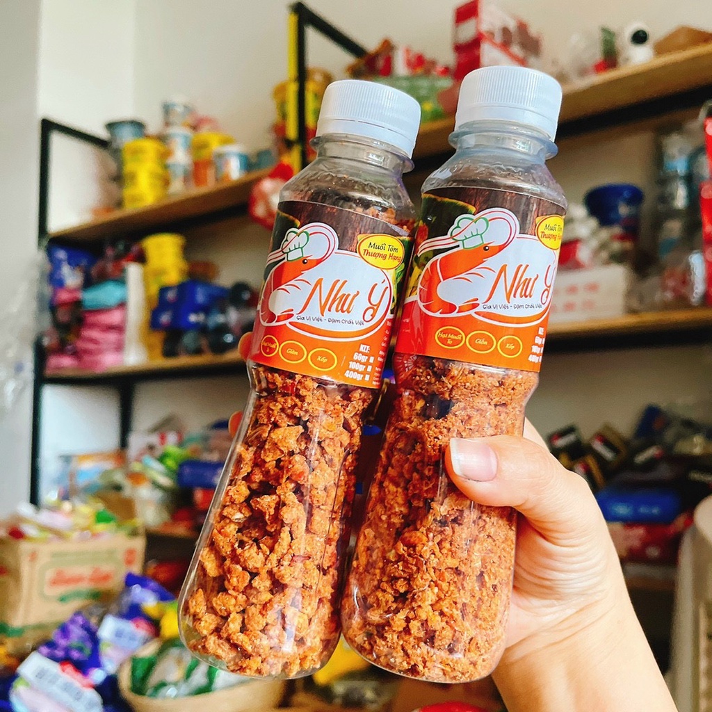 Muối Tôm Như Ý Thượng Hạng Hôp 400g chấm Hoa quả, thức ăn