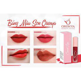 Son Môi Sweet Lips Orenya 4 màu