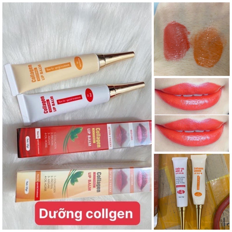 Combo 5 dưỡng collgen kích màu môi ❤️