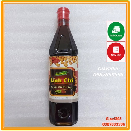 Nước Mắm Chay Linh Chi 1 lít