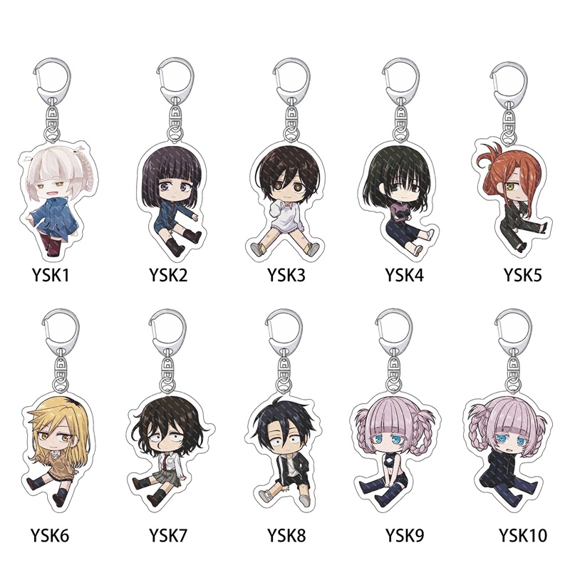 Móc Chìa Khóa Bằng Acrylic Hình Nanakusa Nazuna Yamori Kou Hoạt Hình CALL OF THE NIGHT