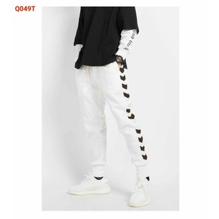 [Ảnh thật 100%] JOGGER NỈ SỌC ĐỨT