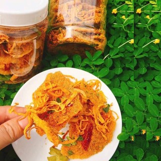 CƠM CHÁY LẮC KHÔ GÀ LÁ CHANH 500gr