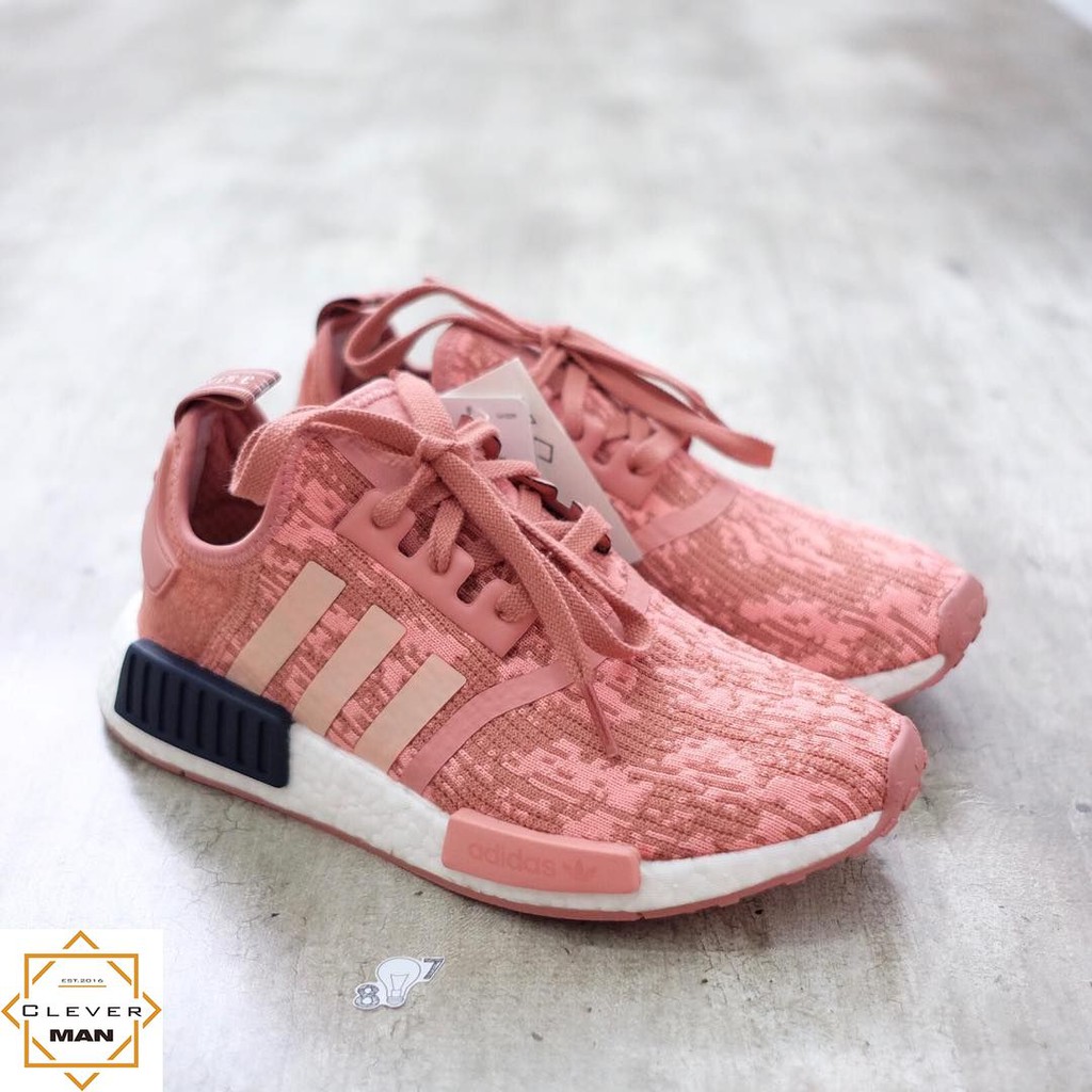 GIẦY đẹp (CÓ SẴN) giày thể thao NMD R1 Pink màu hồng đất hồng phấn giá tốt 2020 : hot