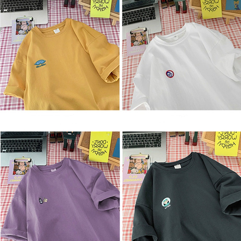 NRVP Mới Áo Thun Tay Ngắn Dáng Rộng 2021