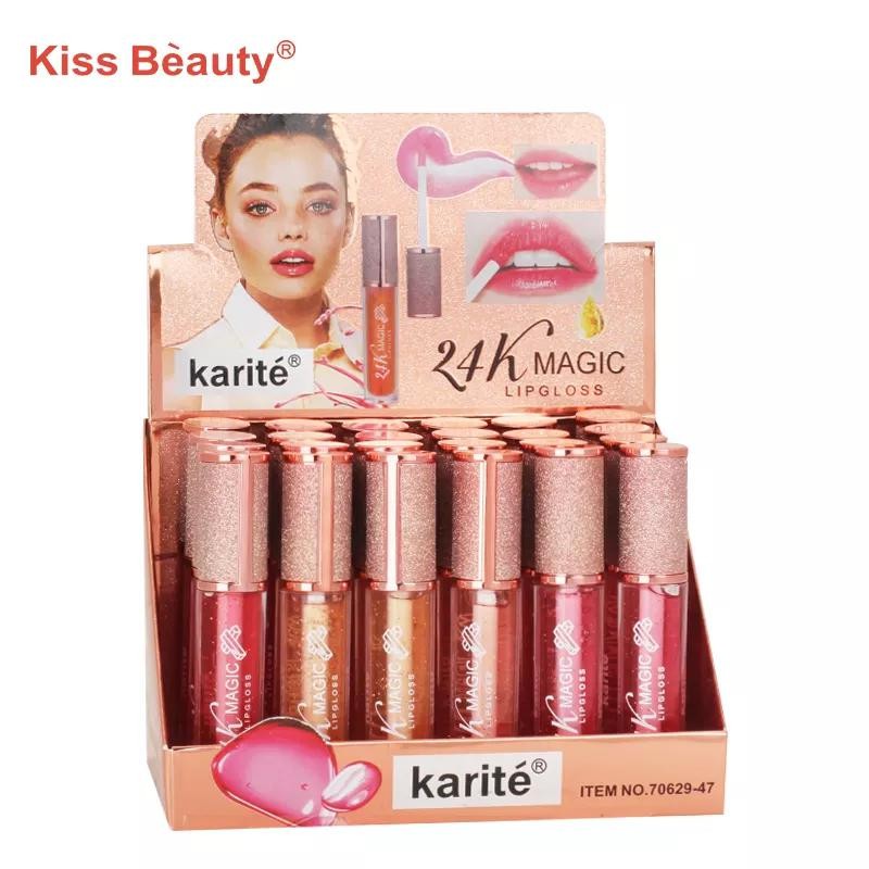 Son Bóng Nhũ Kim Tuyến Karité 24h Magic Lipgloss No.70629