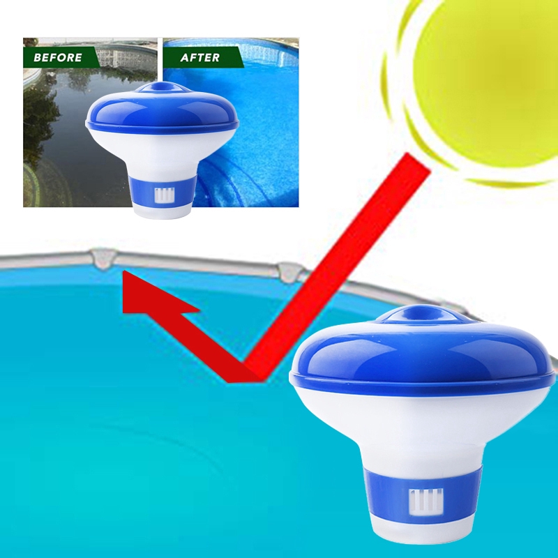 *IN Stock* Swimming Pool Large Capacity Jumbo Floater Floating Chlorine Dispenser Tablet Clean effervescent tablets royal1