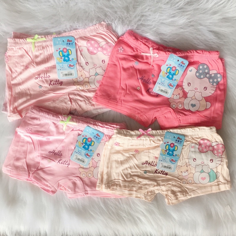 Quần chíp đùi hello kitty cho bé gái 10-15kg