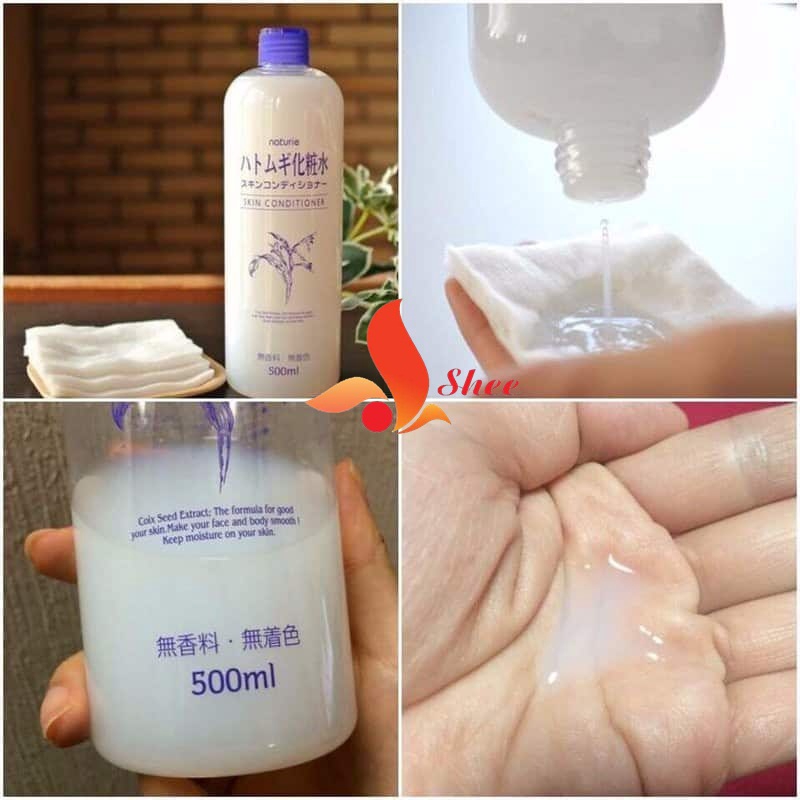 (Mẫu mới) Lotion hạt ý Dĩ Naturie Hatomugi Skin Conditioner