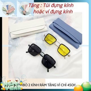Kính râm nam - gọng kính nam viền đen thời trang