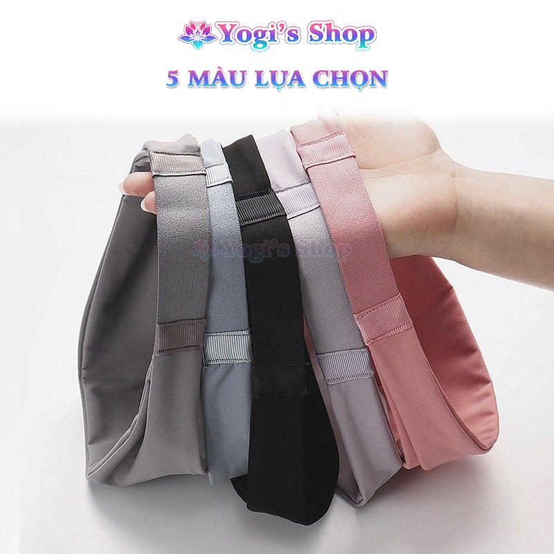 Băng Đô Trán Headband Relax Thấm Hút Mồ Hôi Luyện Tập Thể Thao, Yoga, GYM, Aerobic | Vải Co Giãn 4 Chiều, Bản Rộng 7.5cm