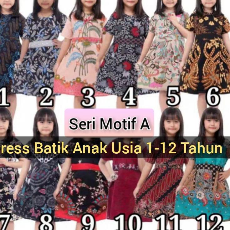 Đầm batik Nhiều Kiểu Dáng Cho Bé Từ 2 Đến 10 12 Tuổi ↼