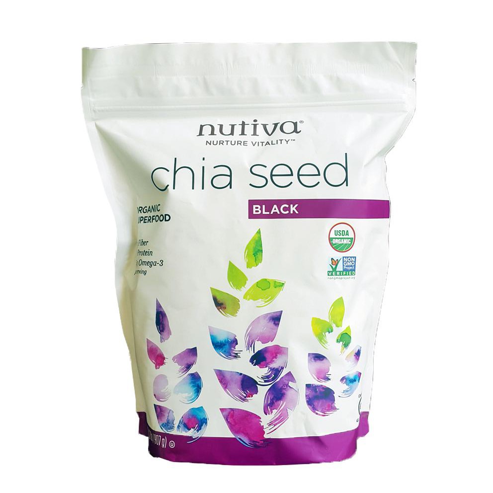 Hạt Chia Mỹ Nutifood Nutiva Organic 907g