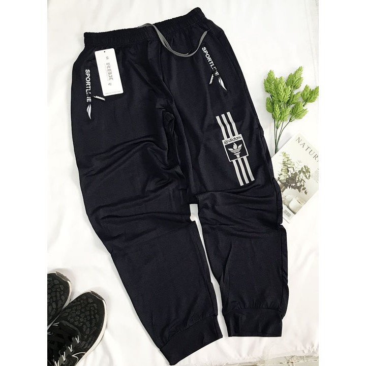 Quần dài nam Size 4=4XL từ 65-70kg thun trơn mềm mịn co giãn in chữ, PHOM RỘNG - QN67 | BigBuy360 - bigbuy360.vn