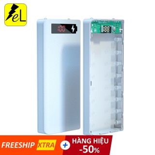 Box sạc dự phòng 8 cell 18650 ✅Bảo vệ lắp ngược✅ Box sạc chất lượng cao màn hình Led
