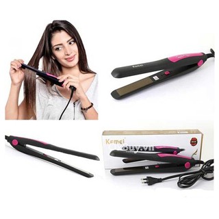 Máy uốn tóc Máy Kẹp Duỗi Tóc Kemei KM-328 ❤️FREESHIP❤️
