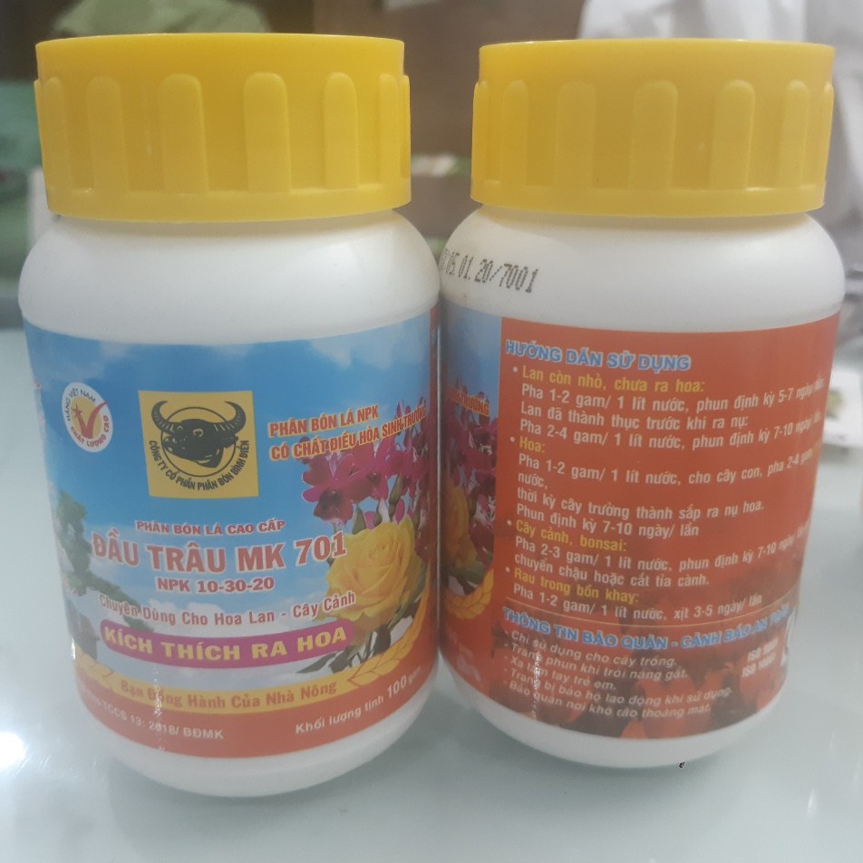 PHÂN BÓN ĐẦU TRÂU 701 KÍCH THÍCH RA HOA