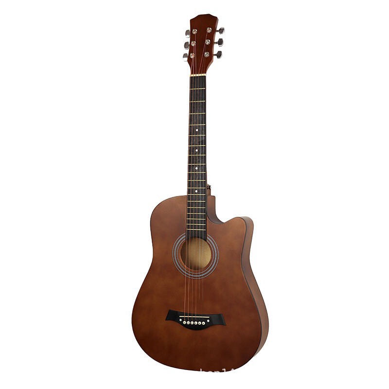 Đàn Guitar Thùng Dáng Khuyết Màu Nâu Coffee Giá Xưởng