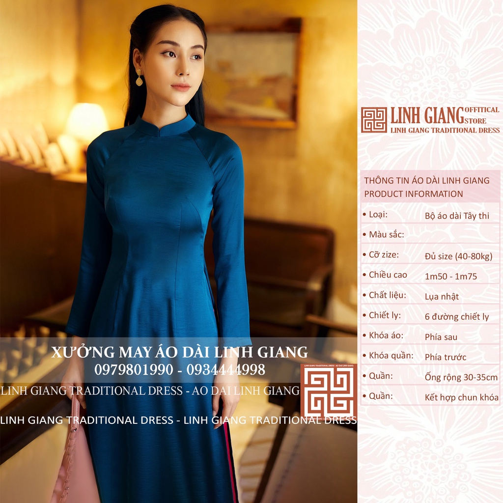Bộ áo dài Tây thi điệu đà_ trữ tình_ LINH GIANG