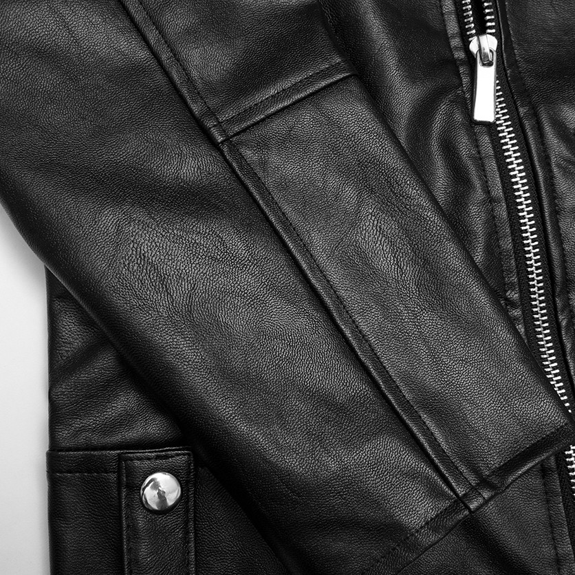 Áo Khoác Da Biker ICON DENIM Leather Jacket | BigBuy360 - bigbuy360.vn