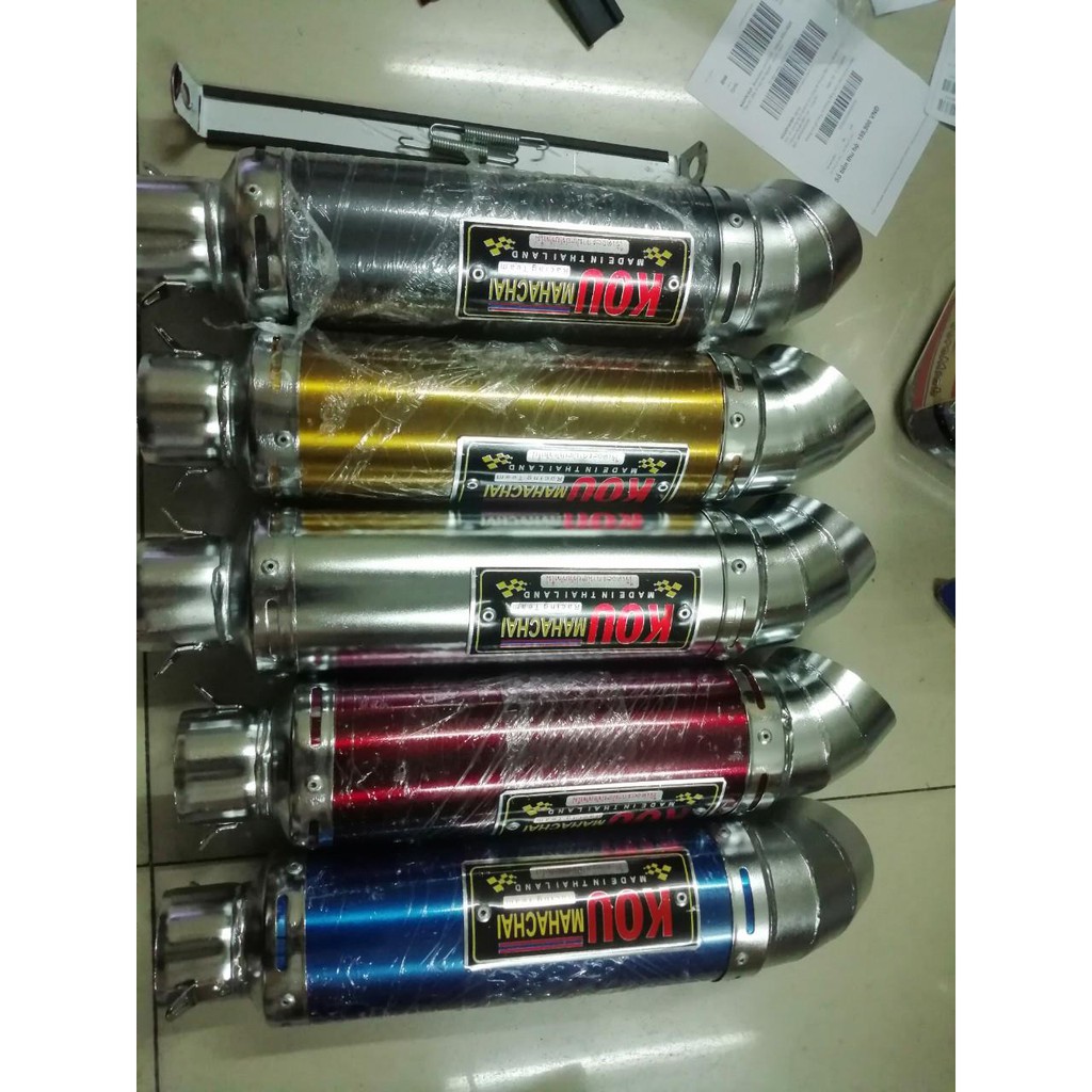 Pô xe máy kou chưa có cổ