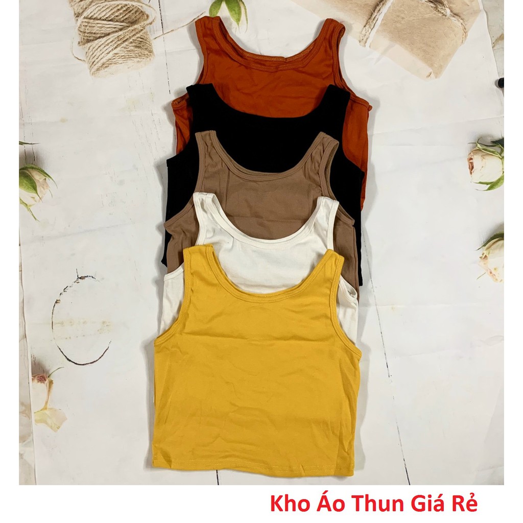 Áo thun ba lỗ cotton co giãn