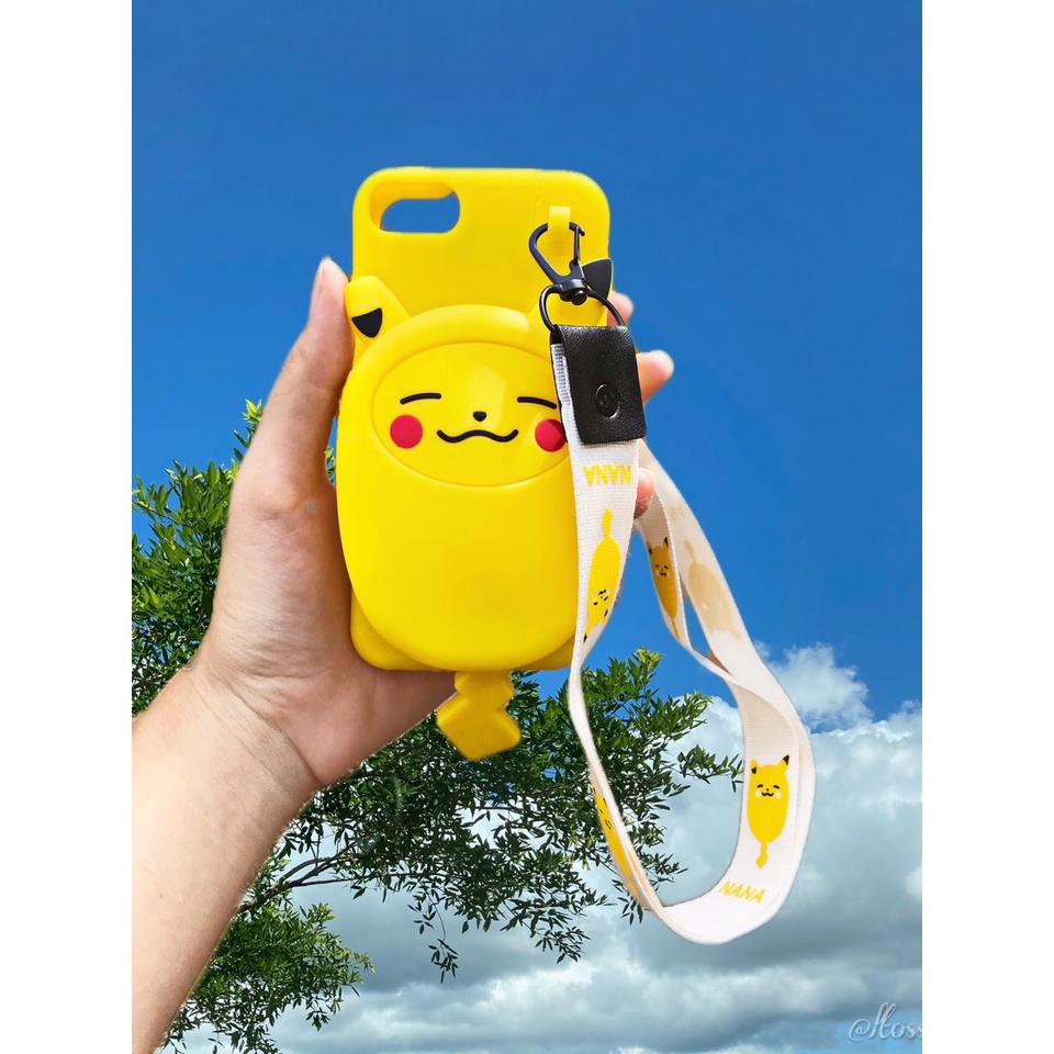 Mẫu Hình Thú Dạng Ví Kèm Dây Đeo iPhọne 6/6plus/6s/6splus/7/7plus/8/8plus/x/xr/xs/11/12/pro/promax