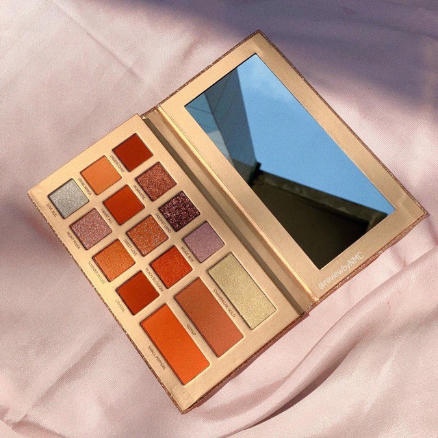 (An Toàn) Bảng Phấn Mắt - Má Hồng 15 Ô Sivanna Pro Makeup Palette HF2009