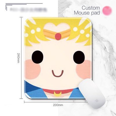 Miếng di chuột IN HÌNH SAILOR MOON THUỶ THỦ MẶT TRĂNG miếng kê chuột miếng lót chuột tiện lợi dễ thương