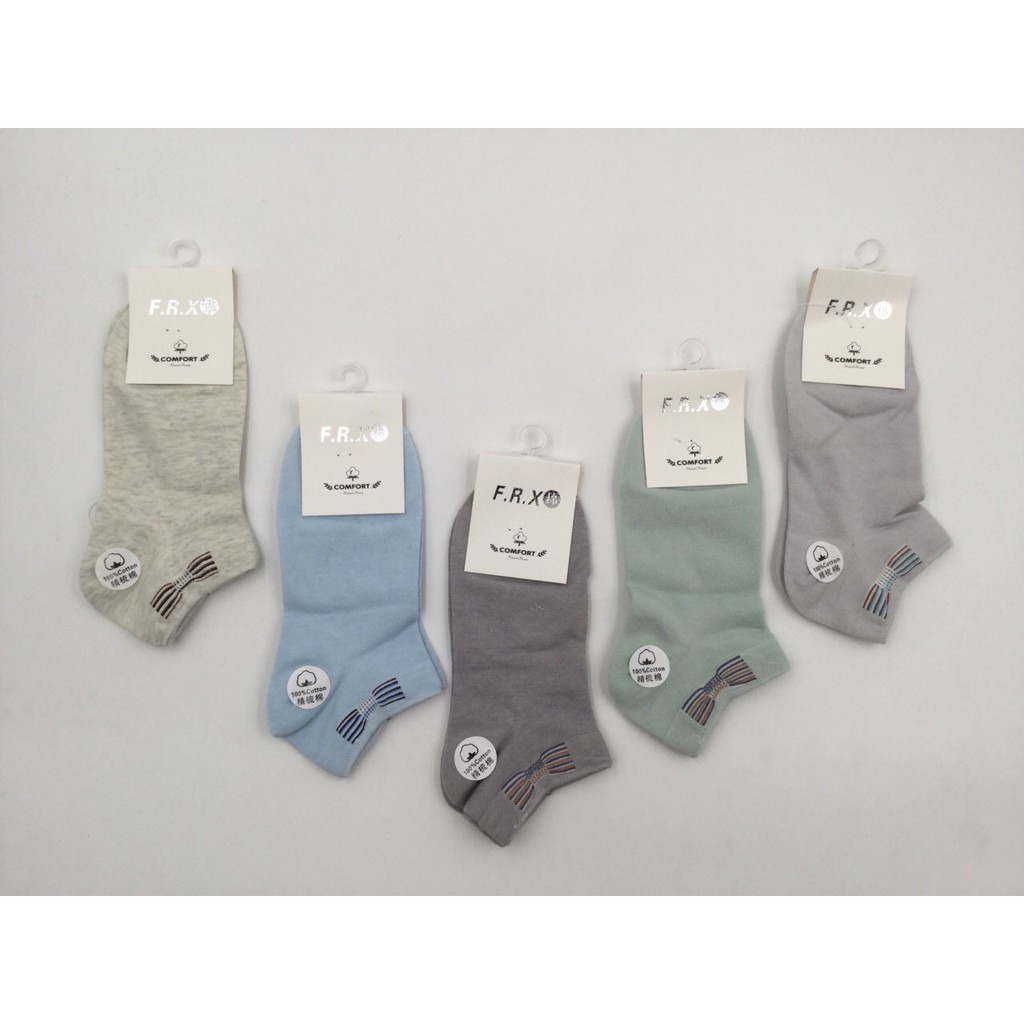[Rẻ Vô Địch] Combo 5 Đôi Vớ Thời Trang Cổ Ngắn F.R.XO - FS0070