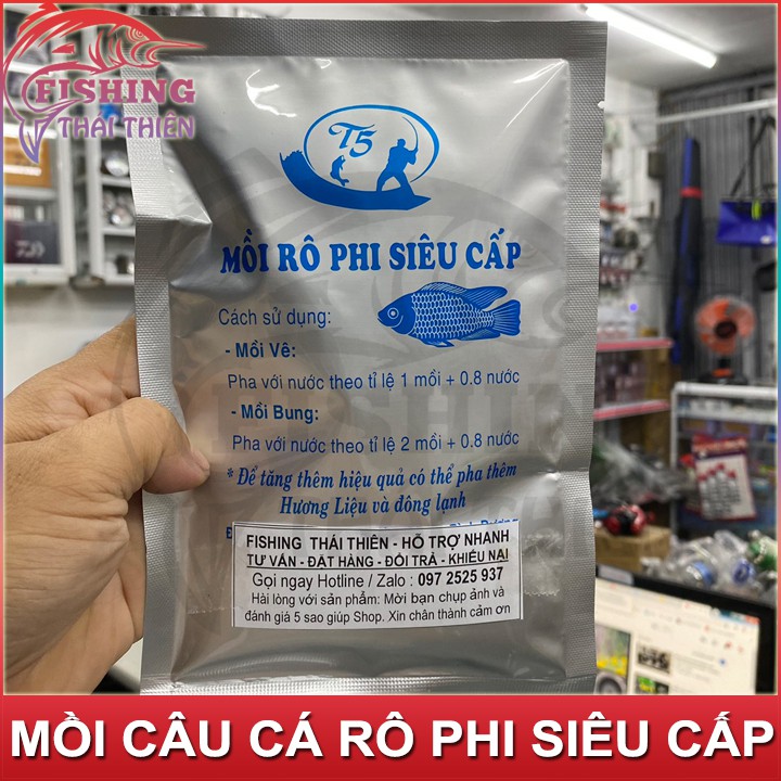 Mồi câu cá rô phi siêu cấp T5