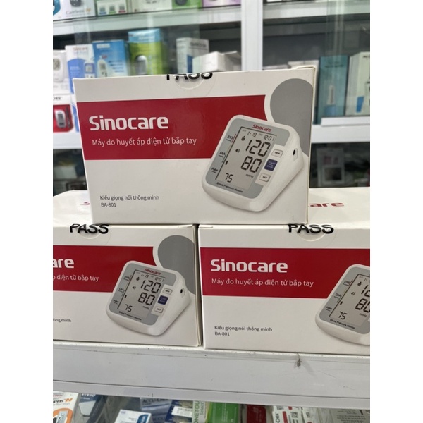 Máy đo huyết áp điện tử Sinocare sinoheart BA-801