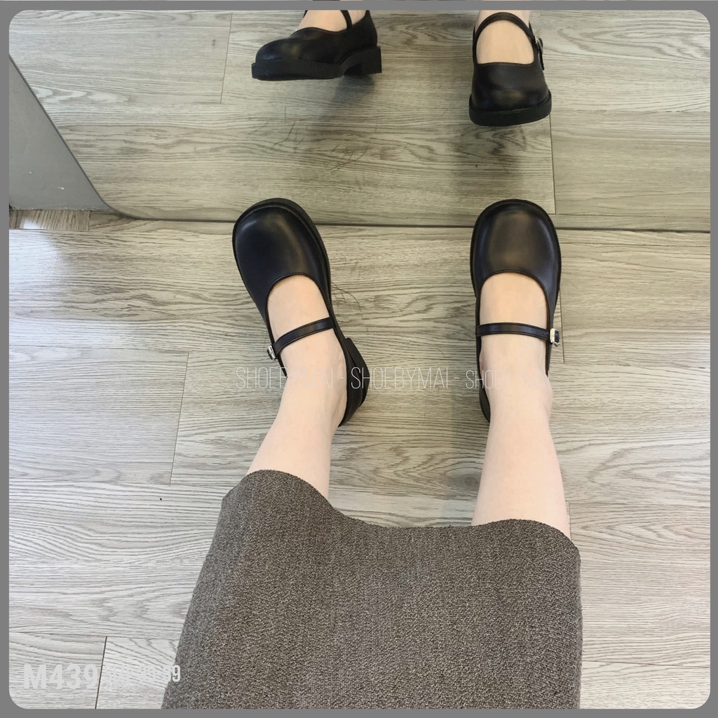 Giày búp bê nữ quai ngang cá tính M439 SHOEBYMAI