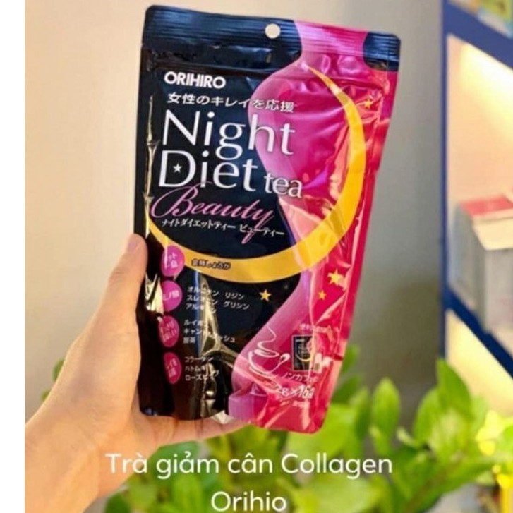 Trà Đêm Giảm Cân Orihiro Night Diet Tea Nhật Bản