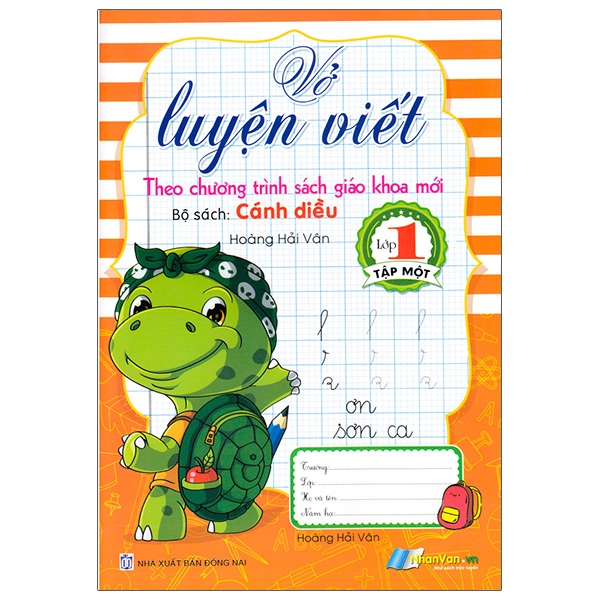 Sách Vở Luyện Viết Lớp 1 - Tập 1 (Bộ Sách: Cánh Diều)