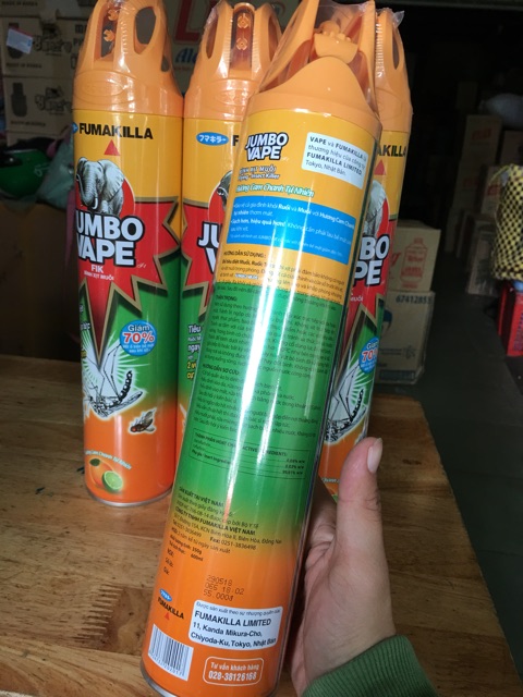 Xịt muỗi Jumbo