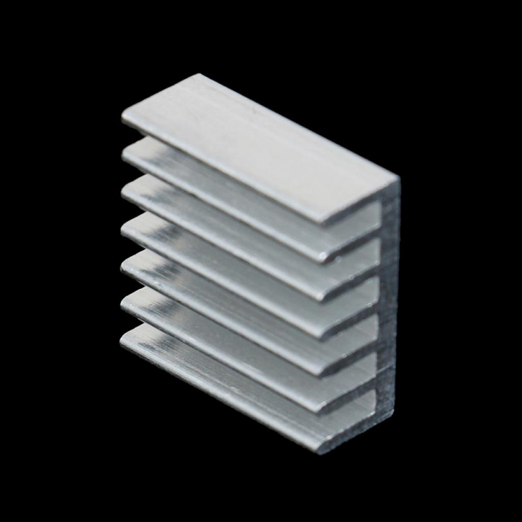 Bộ 10 miếng nhôm tản nhiệt kích thước 14 x 14 x 6mm