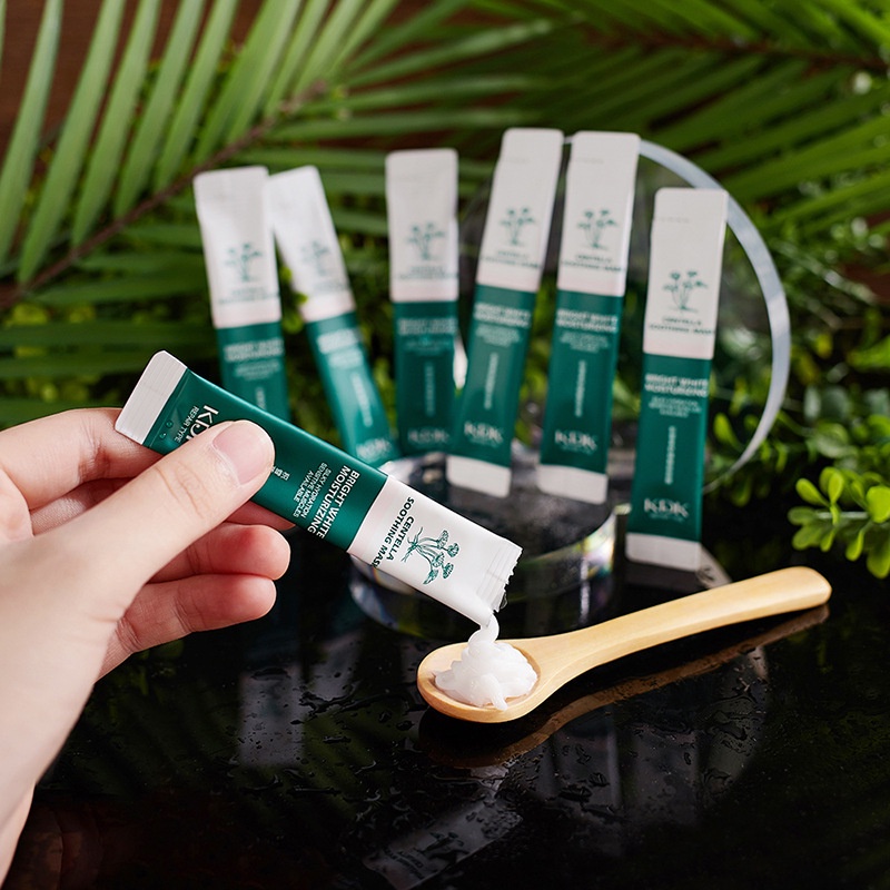 Mặt Nạ Ngủ Rau Má Dịu Da Sáng Da Centella Soothing Mask (1 gói 4ml)