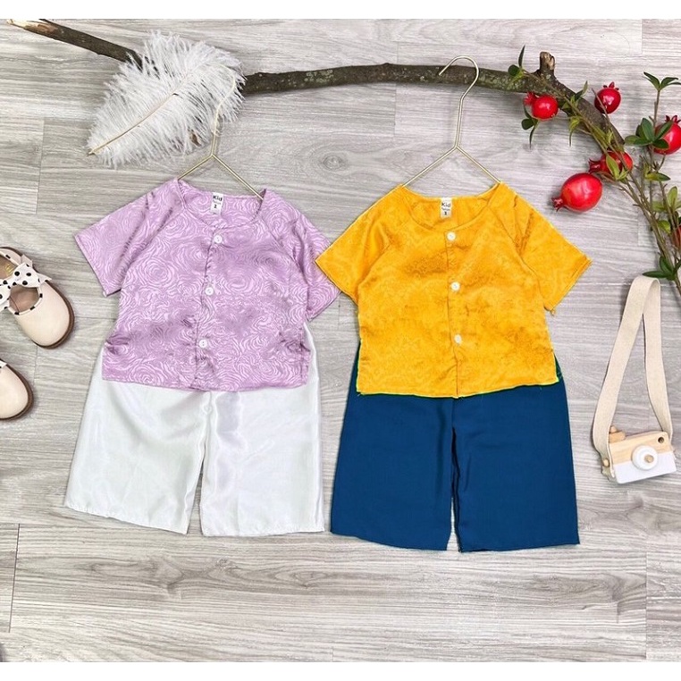 Bộ quần áo bà ba Habi Fashion cho bé từ 8-18kg