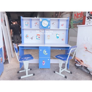 Bàn học đôi cho bé - giá chưa bao gồm ghế