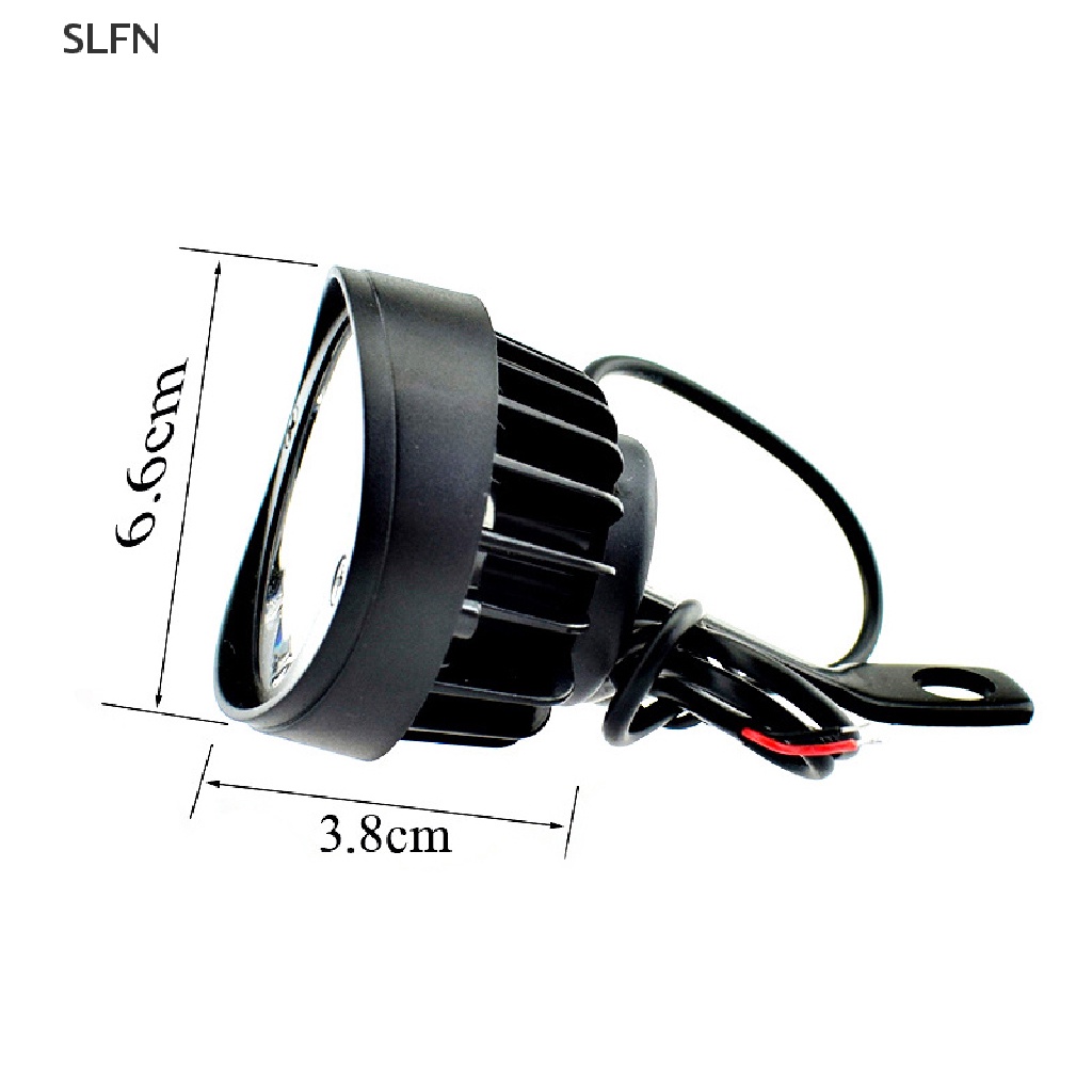 Bộ 2 Đèn Pha Chống Sương Mù 6 LED 12V-85V Cho Xe Mô Tô