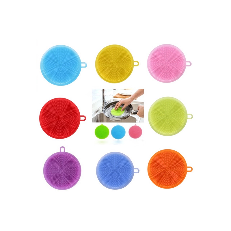 Miếng Silicone Rửa Chén Hai Mặt Đa Năng Tiện Dụng