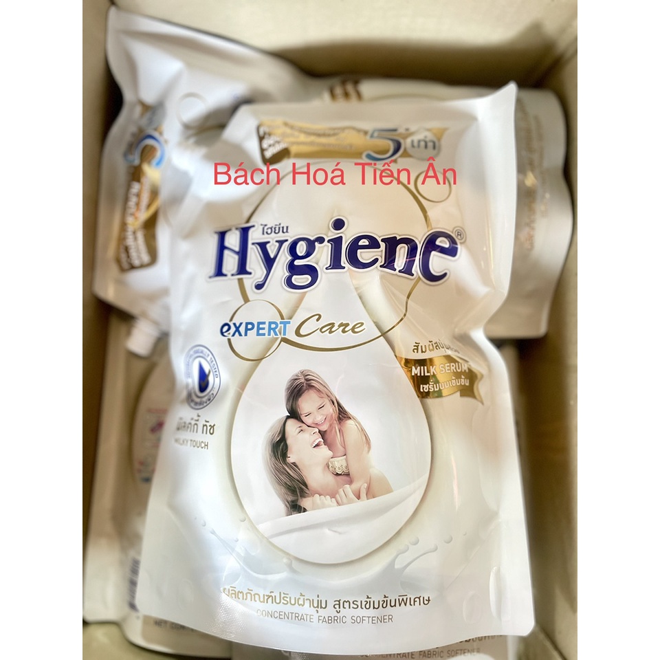 nước xả vải thái lan Hygiene expert care 1.3 lít màu trắng