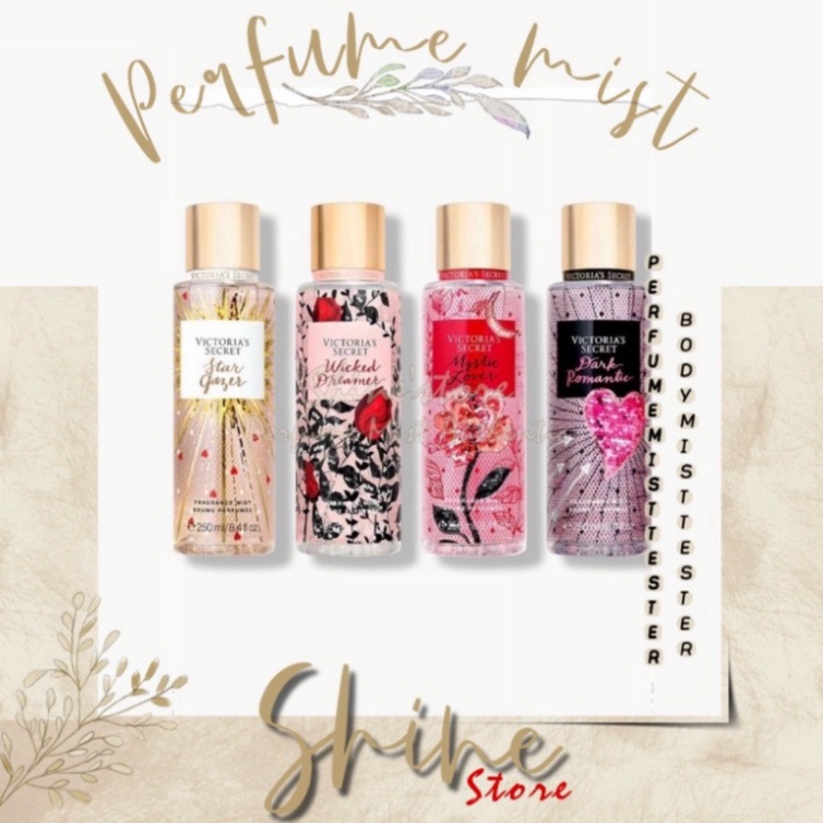 |NEW| 🌻Shine🌻 Xịt thơm Victoria's Secret - Dark Romantic / MYSTIC LOVER / WICKEDDREAMER /(30ml/50ml dùng thử) 236ml FU