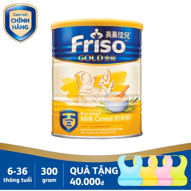 Bột Ăn Dặm Ngũ Cốc Friso cho bé từ 6 tháng trở lên .