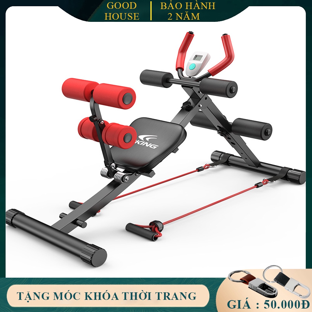 Máy tập cơ bụng đa chức năng Adking giúp tập cơ bụng, tập gym, tập thể dục hiệu quả tại nhà. Bảo hành 2 năm, 7 đổi mới.